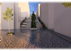 Προχωρά η ανάπλαση παρέμβαση στην πλατεία και τις σκάλες της Καλούτσιανης
