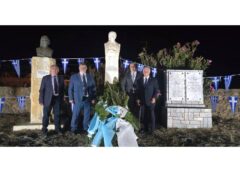 Πωγώνι, Σφακιά και Αγία Νάπα τίμησαν τον Ήρωα Χατζημιχάλη Νταλιάνη στο Φραγκοκάστελλο