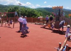 Εγκαινιάστηκε η νέα παιδική χαρά στην Μάζια